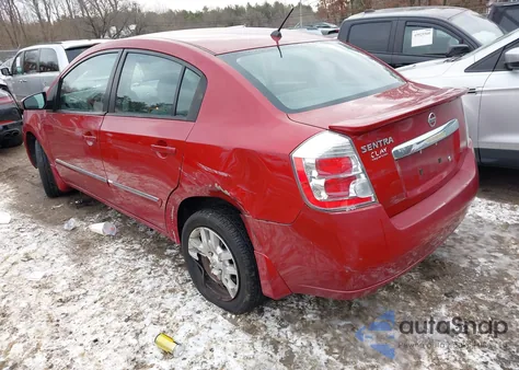 2012 Nissan Sentra 2.0 S z USA, uszkodzony, nr VIN 3N1AB6AP7CL649799